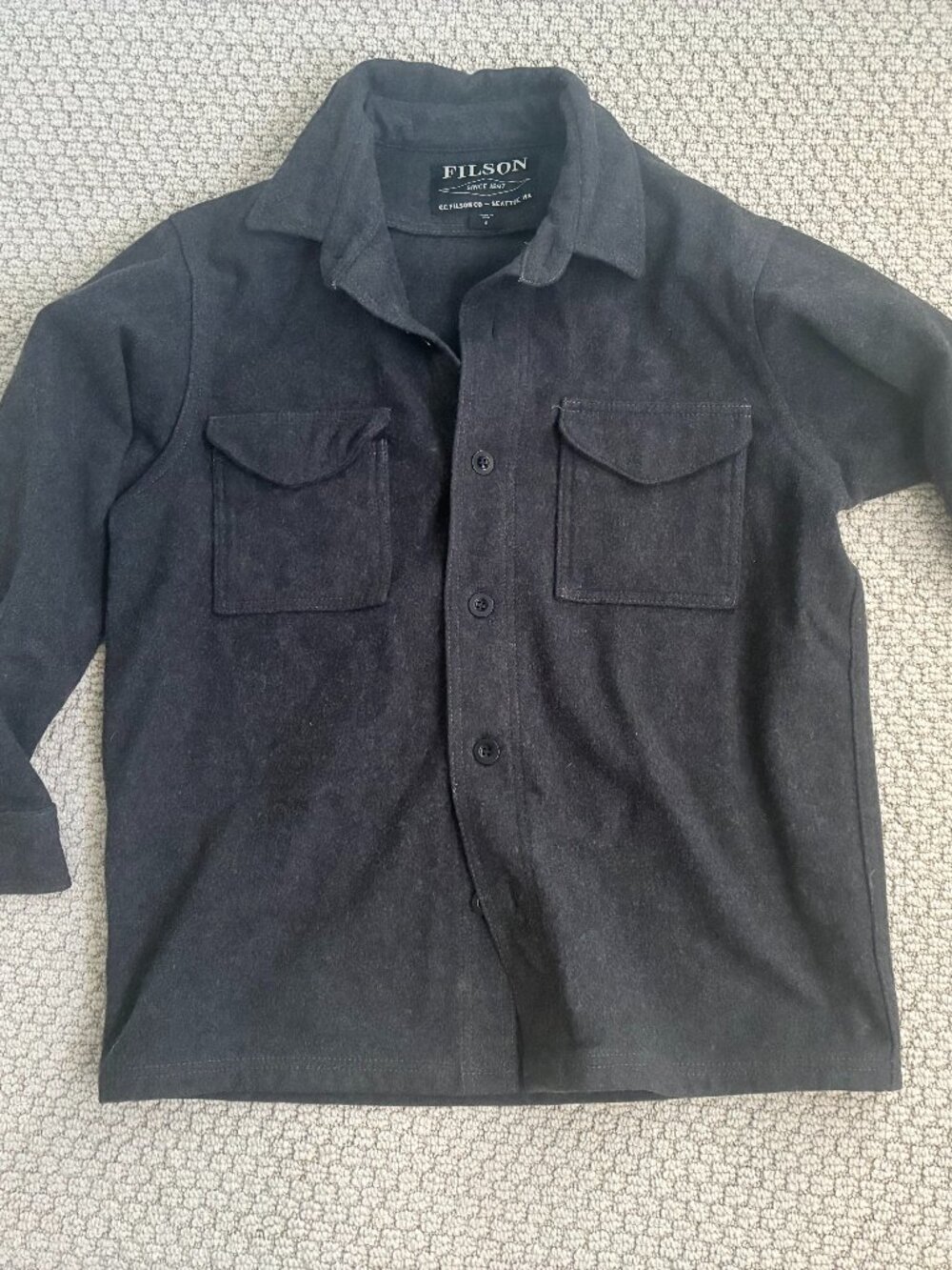Filson Jac Shirt - Grey Charcoal